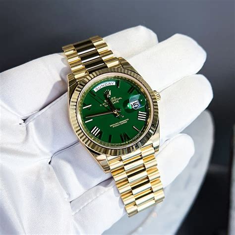 rolex president on wrist 40